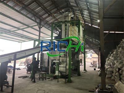 Wood pellet forming machine for sale Indonesia