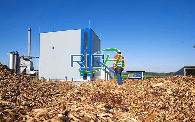 How does a pellet plant work