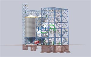 Cattle feed plant design