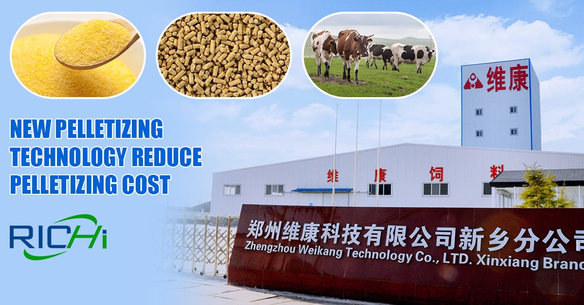 Cattle feed manufacturing process