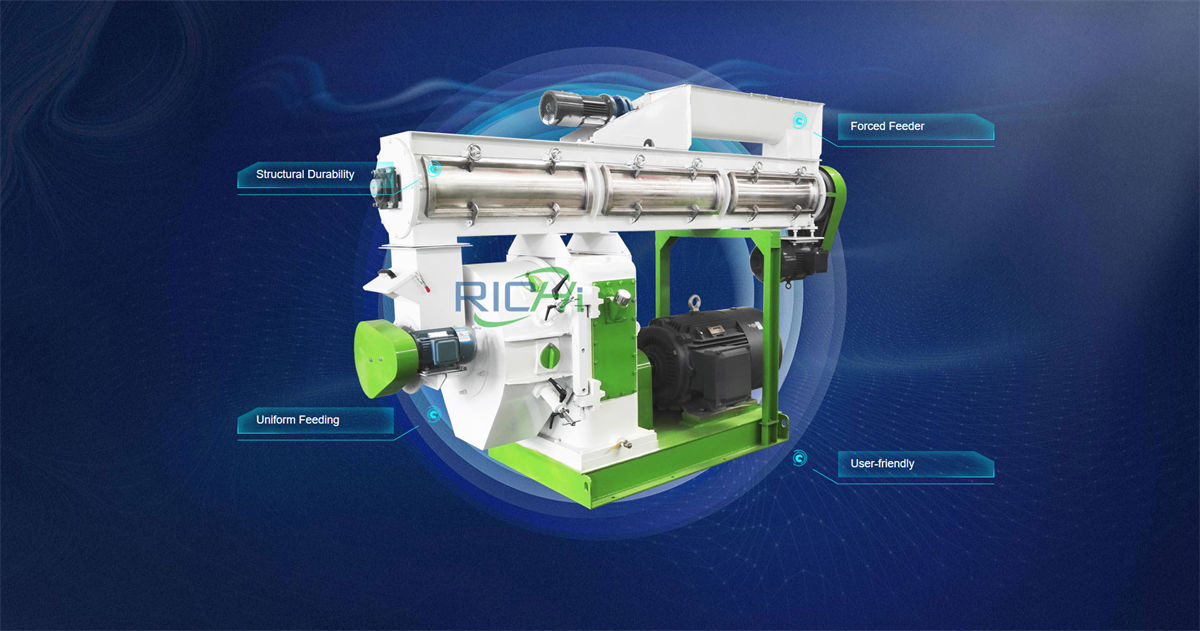 MZLH520 biomass pelleting machine for sale