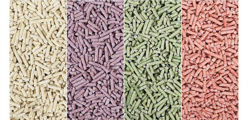 Tofu cat litter making process