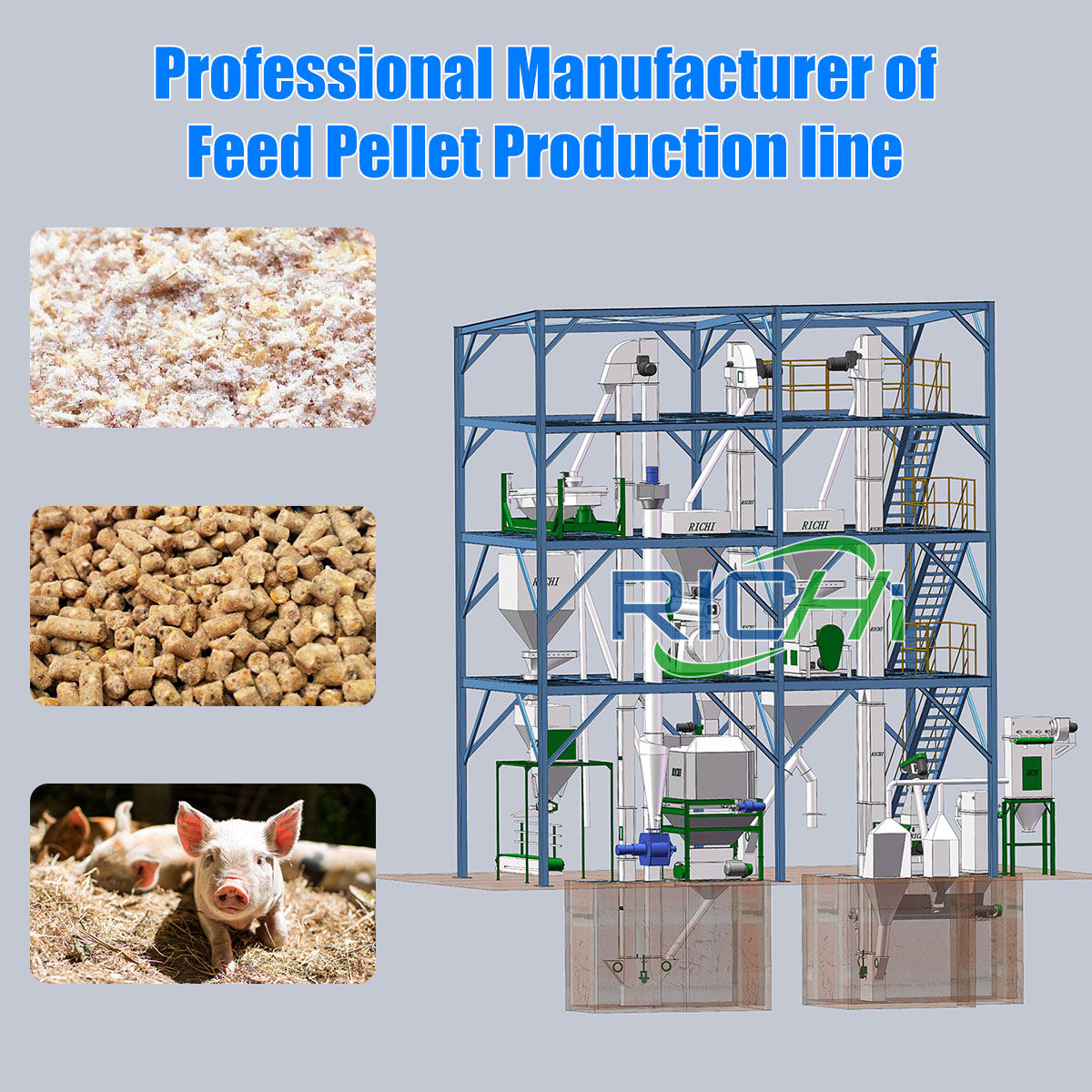 pig feed mill equipment