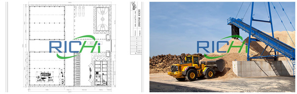 1.2ton per hour complete wood pellet production line price