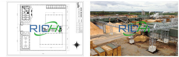 8T/H biomass fuel pellet production line for peanut shell