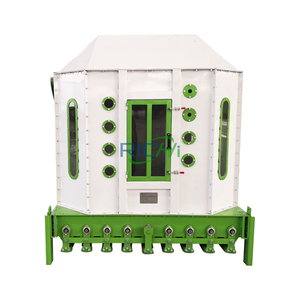 Organic fertilizer pellets cooling machine