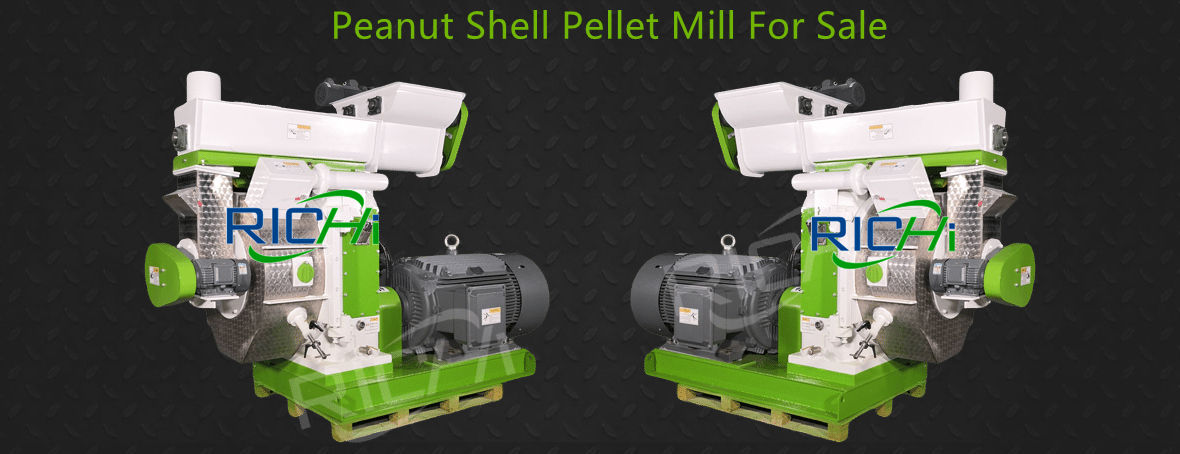 peanut shell pellet processing equipment factory