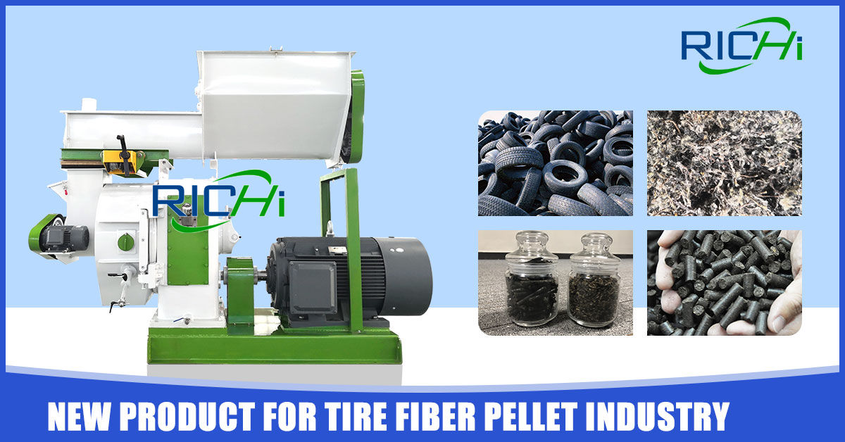 Waste tire pellet production machine for sale