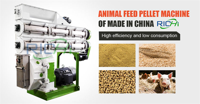 alfalfa hay forage grinding and pellet making machine