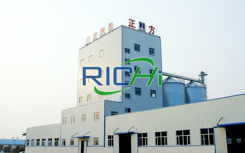Poultry feed mill project with an annual output of 50,000 tons in China
