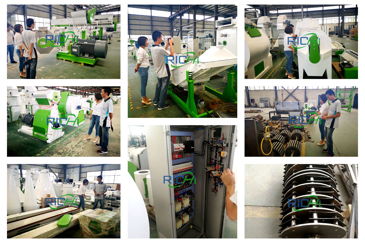 Brazil 1-2t/h whole wood pellet production line project overview