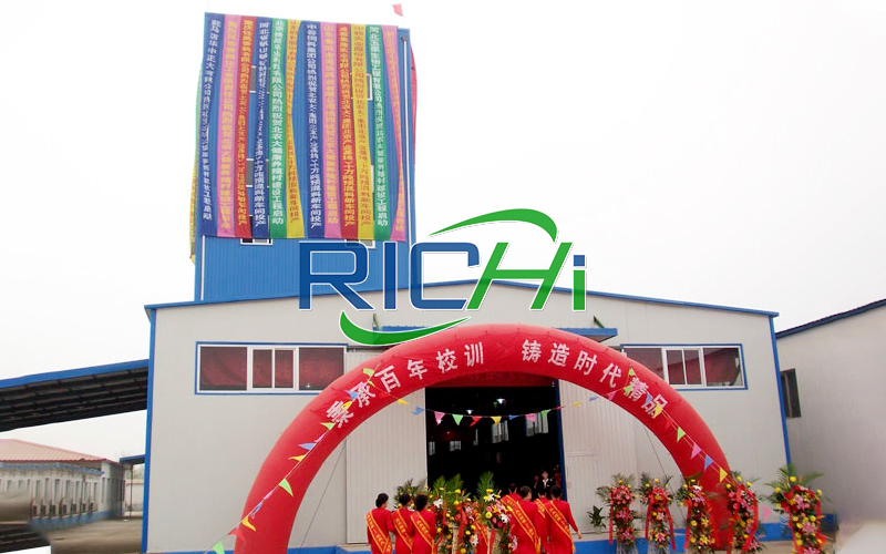 15 T/H pig chicken animal compound feed plant expansion project in China