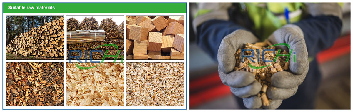 2-2.5t/h best design wood pellet production line for energy pellets