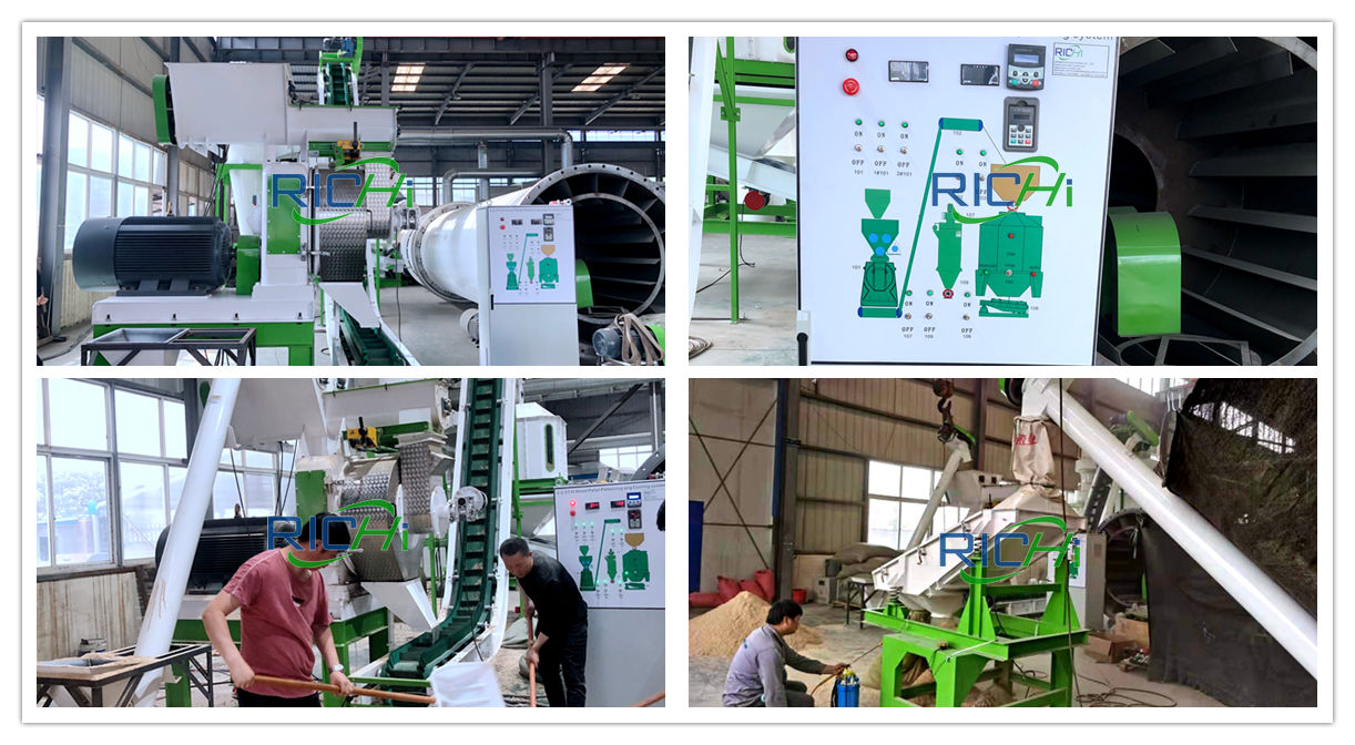 Australia biomass fuel wood pellet line testing site 2