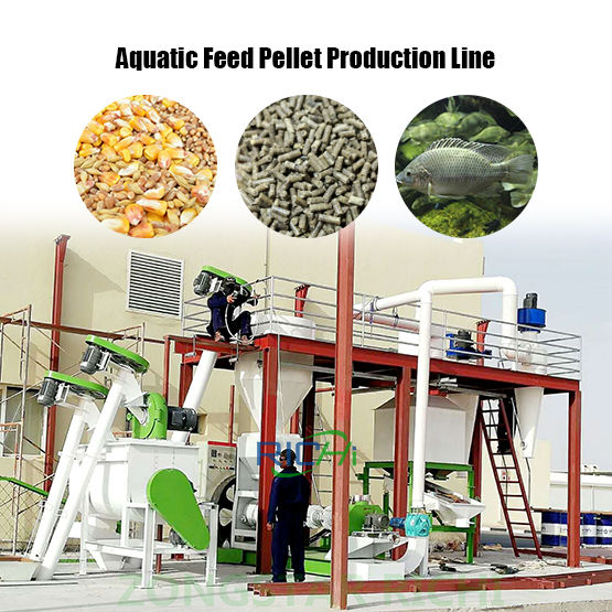 Aquatic Fish Feed Production Line