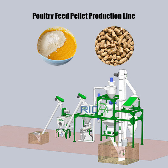 Poultry Feed Pellet Production Line
