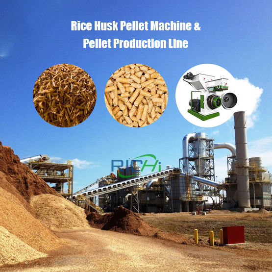 Rice Husk Pellet Machine & Pellet Production Line