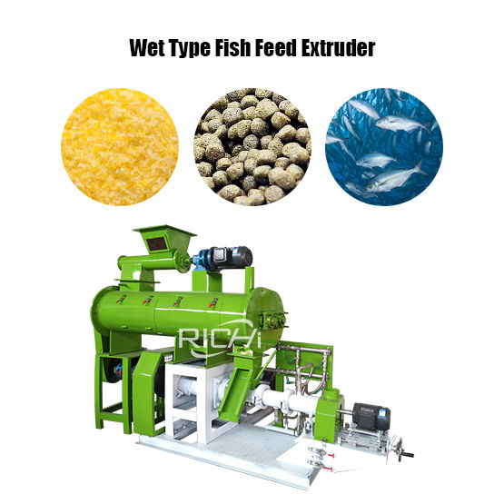 Wet Type Fish Feed Extruder Machine