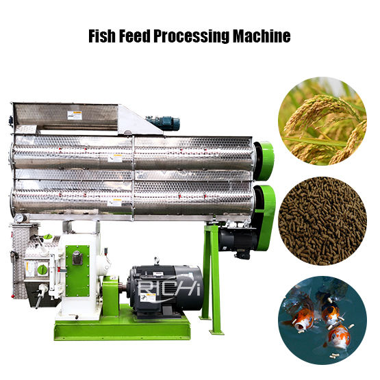 Fish Feed Processing Machine