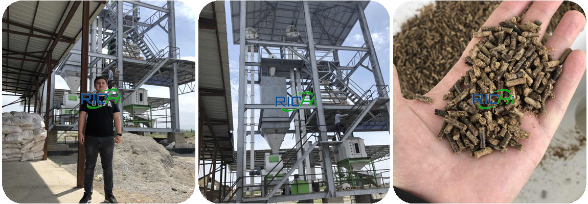 5t/h fish feed processing plant
