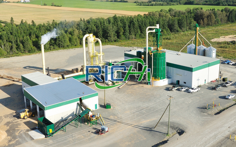 500KG/H wood fuel pellet manufacturing plant for sale Ukraine