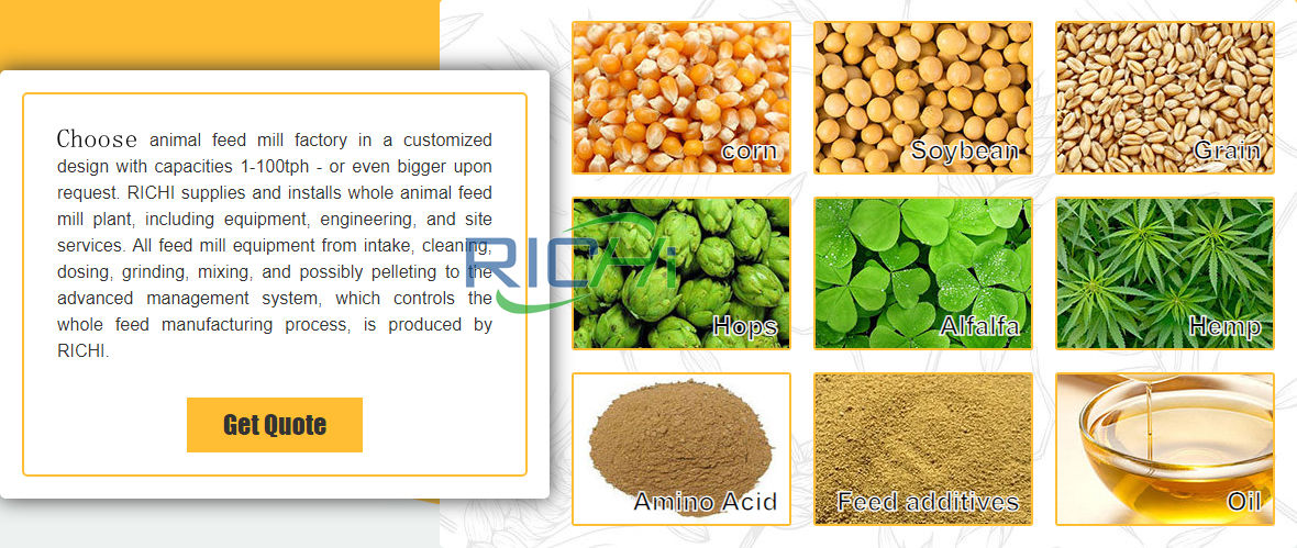 Reasonability analysis of the 9-10t/h animal feed
            processing miller for compound feed