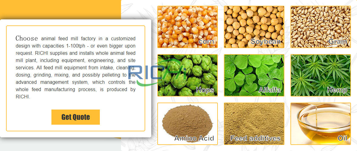 Reasonability analysis of the 9-10t/h animal feed
            processing miller for compound feed