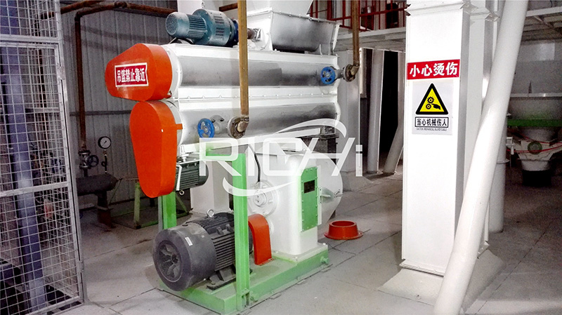 automatic chicken animal feed pellet making plant for sale