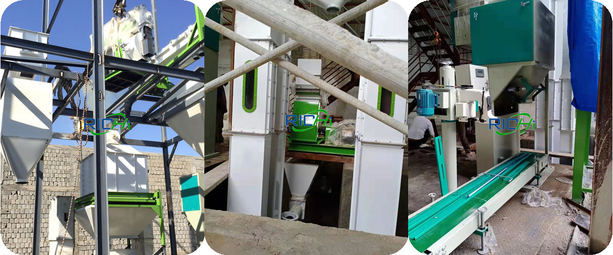 Site of customizable easy to use 3-5t/h poultry feed plant for sale Senegal