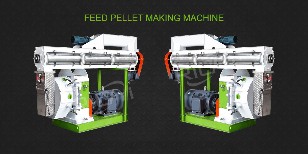 small sized farms animal cattle pig fodder pellet making machine