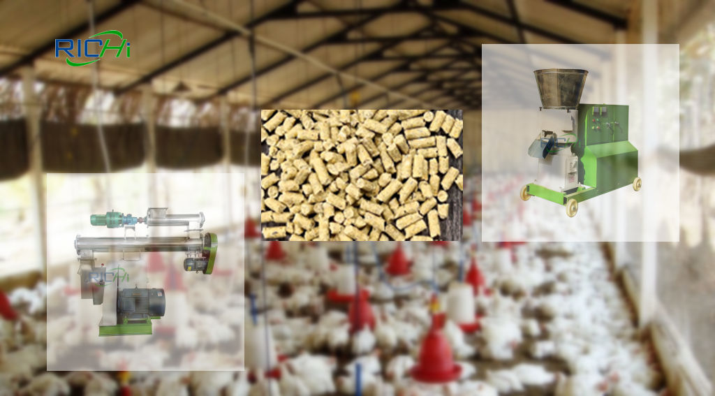 chicken feed pellet mill making machine