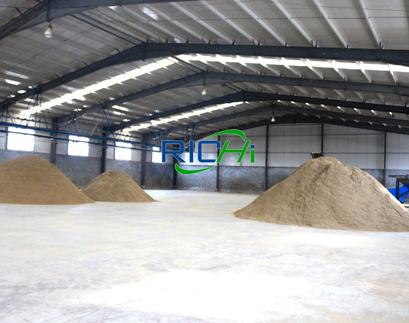 first four steps involved in fish feed production