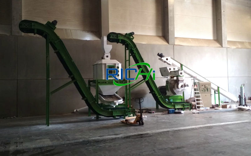 Romania 2-2.5TPH Customized Biomass Wood Sawdust Pellet Plant Project With CE