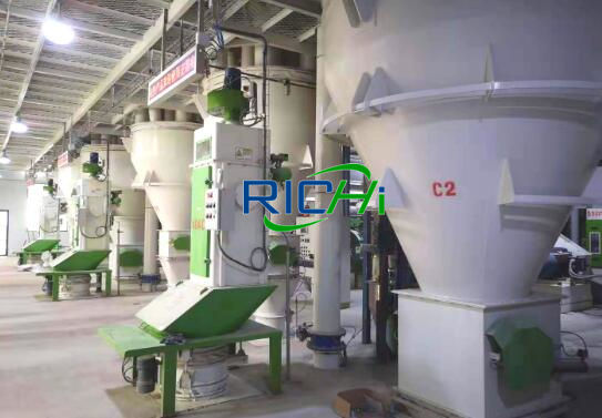 designing manufacturing and commissioning of machinery for production lines of livestock feed poultry aquatic supplement concent