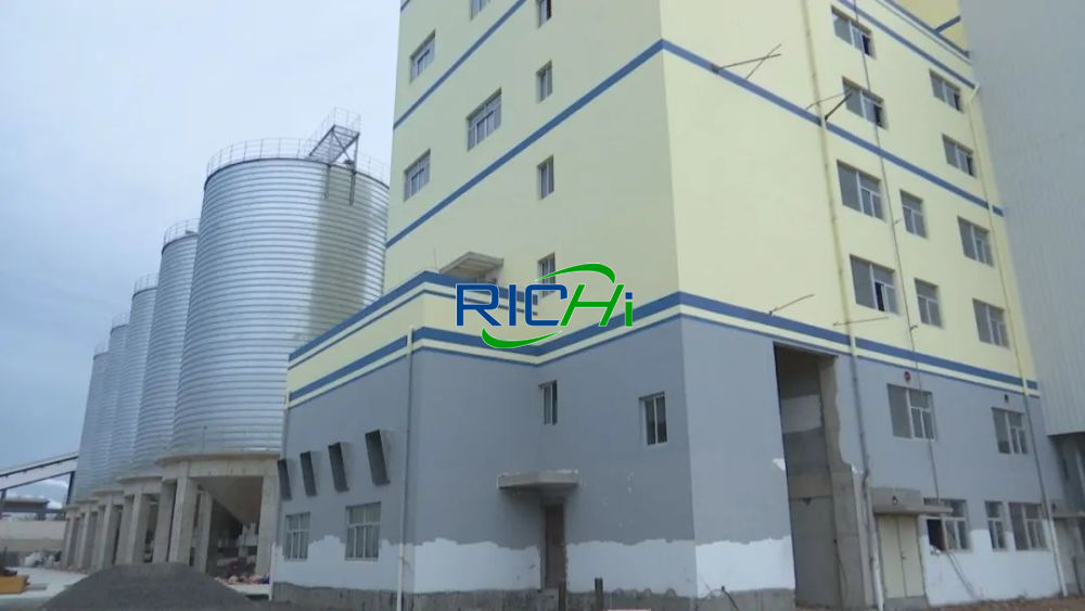 40-42T/H Large Scale High Level China Animal Feed Company For Poultry And Livestock  Feed Production (200,000t/a) 