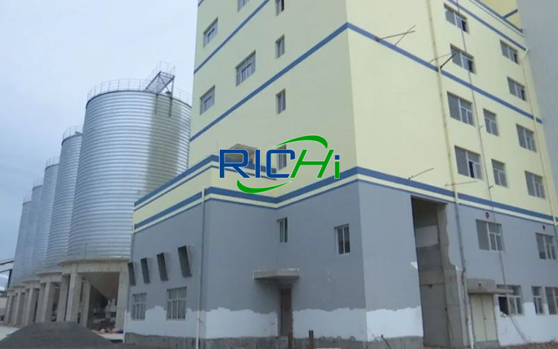 40-42T/H Large Scale High Level China Animal Feed Company For Poultry And Livestock Feed Production (200,000t/a)