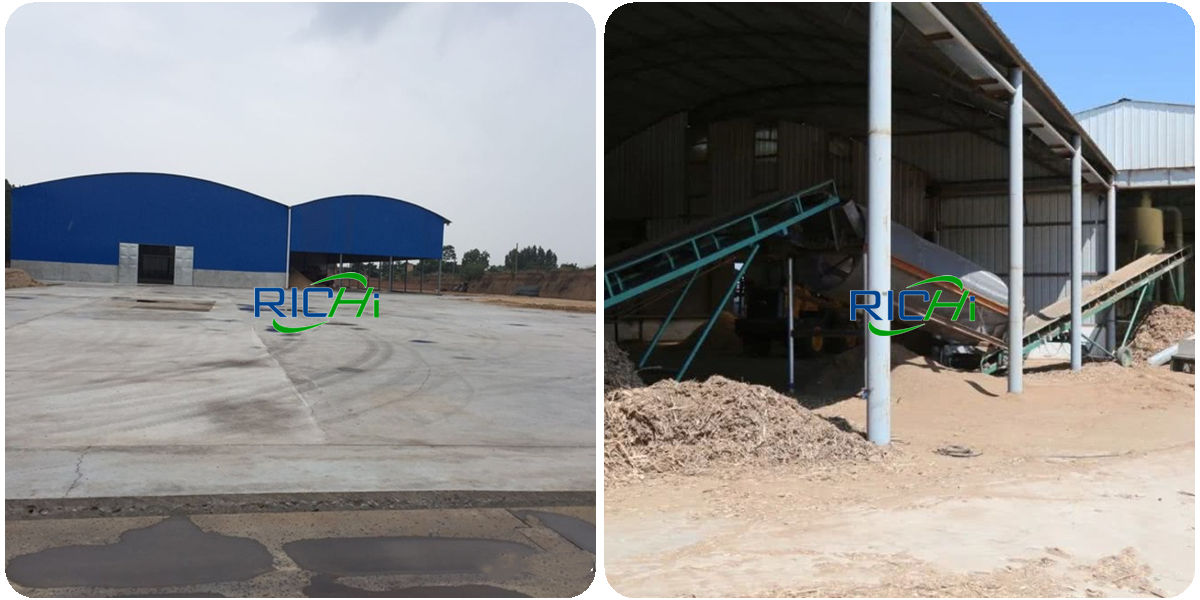 Annual Production Of 4000 tons Biomass Rice Husk Wood Pellet Manufacturing Plant In China (1-1.5T/H)