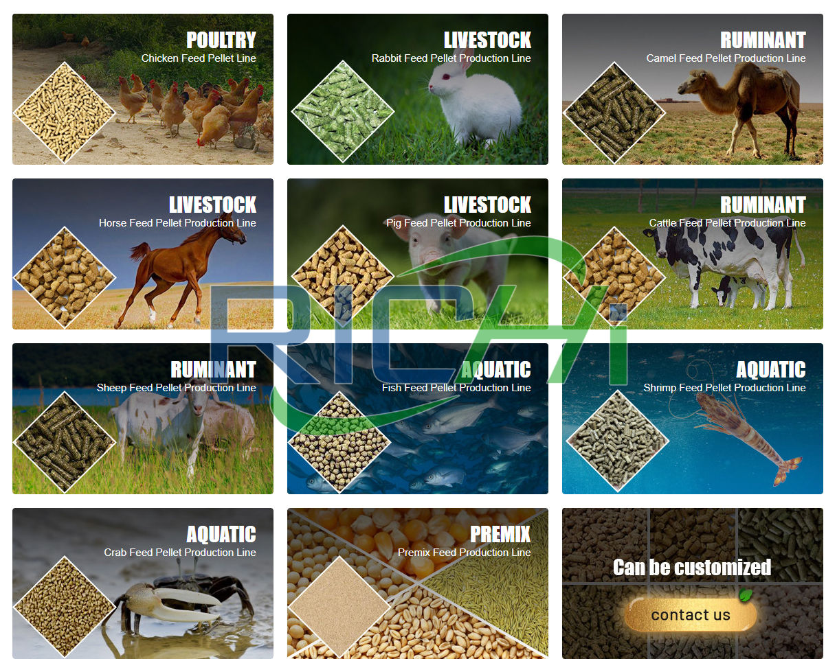 brolier pig chicken cattle livestock poultry animal feed pellet making machine
