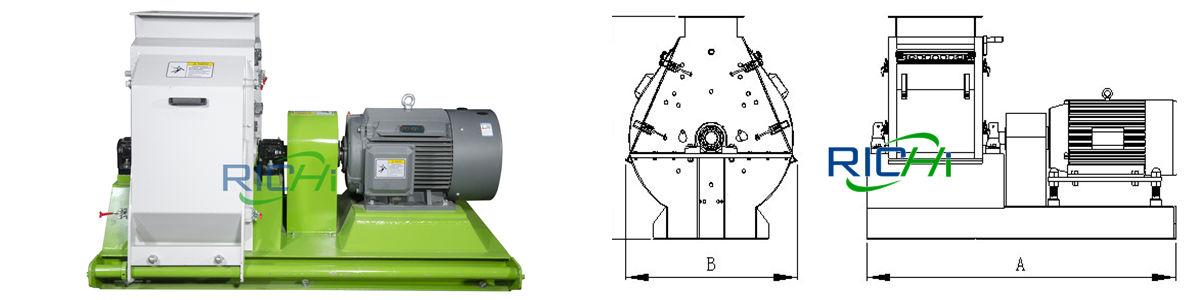 hammer mill for cattle feed grinding corn for cattle feed