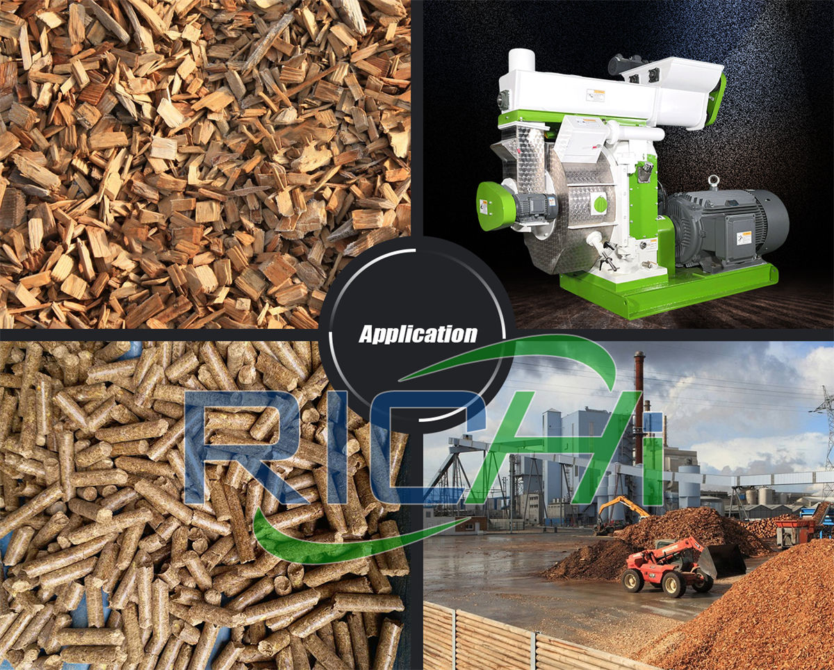 wood pellet mill tractors 1 2t h wood feed pellet making line wood pellet making machines for sale