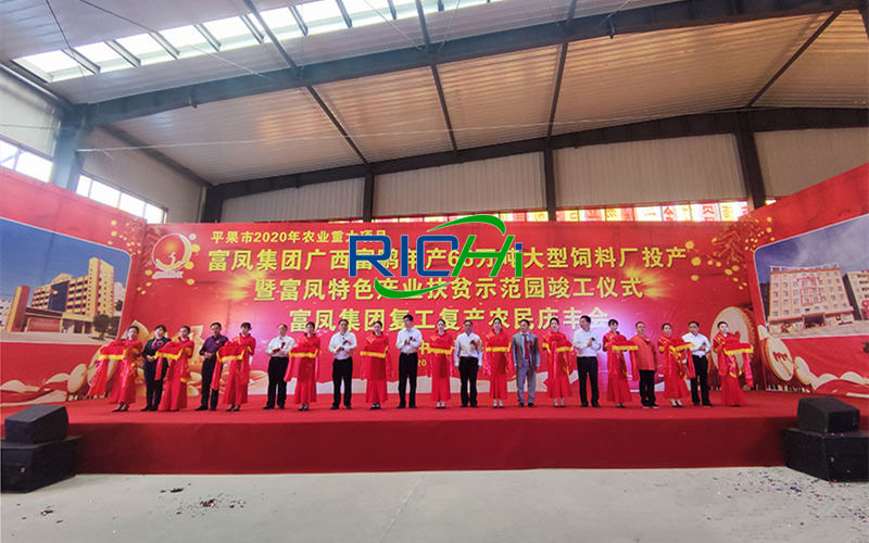 RICHI's Large-scale Poultry Animal Feed Processing Plant Project With An Annual Output Of 650,000 Tons Was Put Into Operation