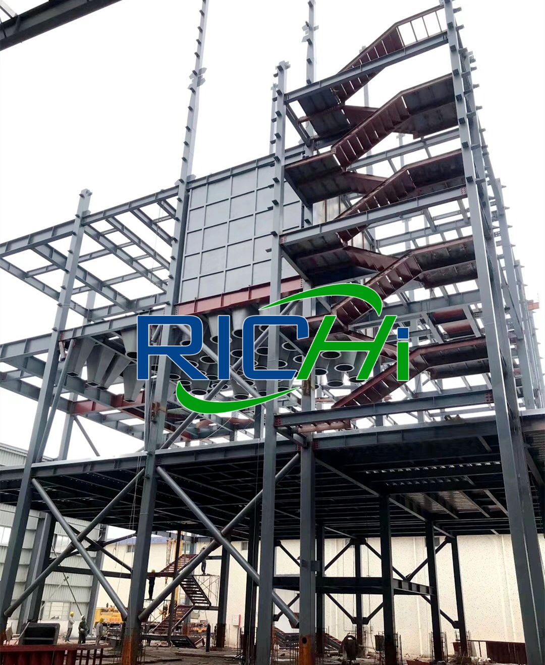 20 tph compound animal poultry cattle & fish feed processing plant machinery and equipment producing both mash and pellets manuf animal feed processing industry