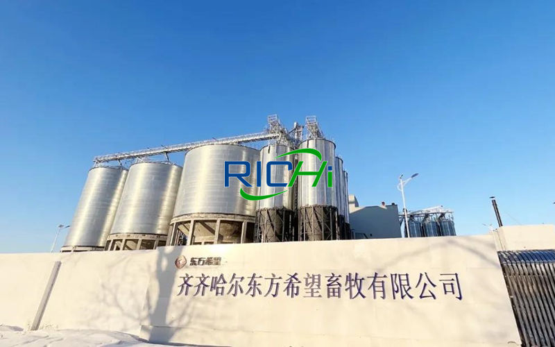 High Return Fully Automatic Pig Feed Factory With 63-64 Tons Per Hour