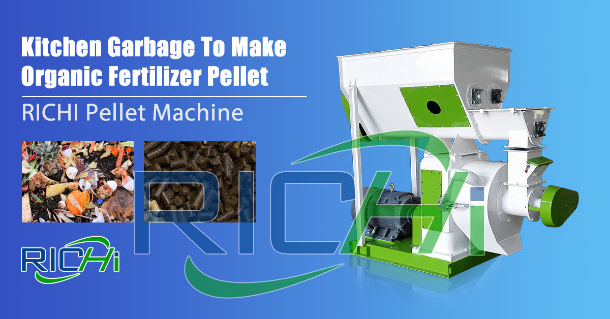 Turn food waste into poultry feed through pellet machine 