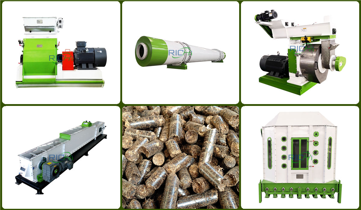 bamboo pellet production line