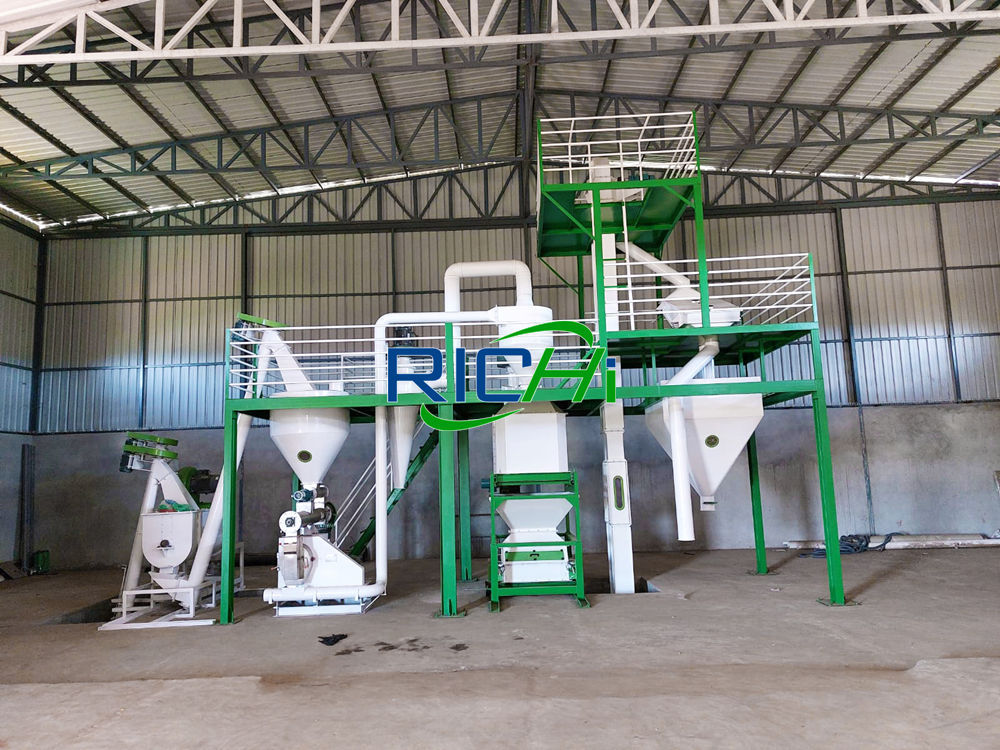 poultry feed plant manufactures from china fully automatic poultry feed plant