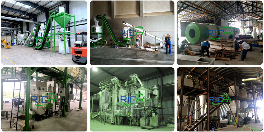 German wood pellet plant 2 ton