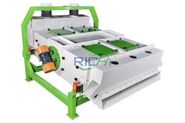 Organic fertilizer screening machine 