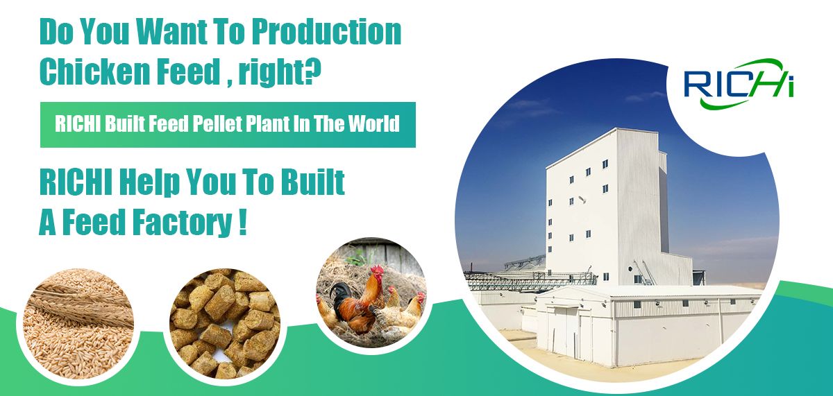 tph high quality chicken feed factory projects