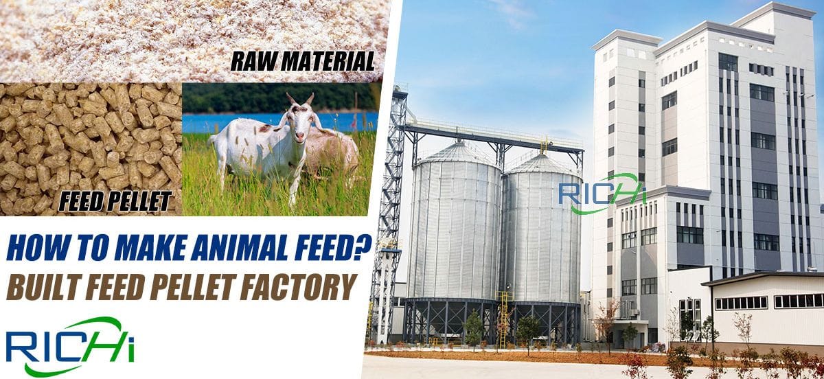 pellet feed mill animal feed granulator for sale